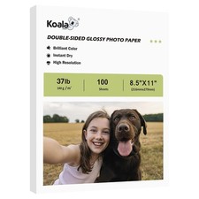 Koala Double Sided Glossy Photo Paper Thin 8.5X11 In 37LB 100 sheets picture