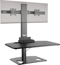 Ergotech Freedom Stand Dual Monitor Stand Adjustable Desk 30