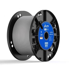 Elite 250ft. Cat8 Shielded Riser (CMR), 40Gb, 2000MHz, S/FTP 250ft., Grey picture
