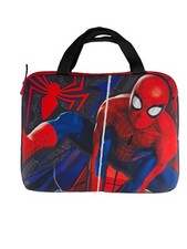Spider Man Laptop Case Zip 10” X 13” Handles Black BioWorld Spider-Man picture