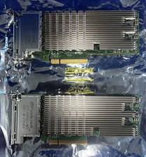 Dell Intel X710-T4 PulseJack 4-port Network Adapter #008XJ7 - Powers On - Lot x2 picture