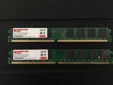 2 Sticks of Komputer Bay 2GB DDR2 RAM picture