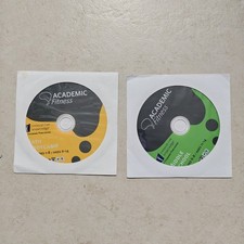 LOT OF 2 Academic Fitness Innovative Knowledge CD (PC; 2010) - READ DESC #2499 picture