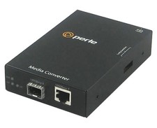 Perle S-1000-SFP Gigabit Ethernet Managed Media Converter - 1 x RJ-45 - External picture