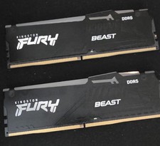 Kingston FURY Beast RGB 16GB (2 x 8GB) PC5-48000 (DDR5-6000) DIMM Memory... picture