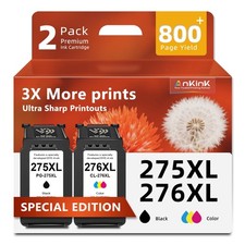 275XL 276XL Black Color Ink Replacement for Canon PG 275 CL 276 XL picture