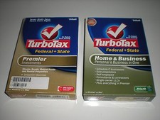 Turbotax 2006 Premier with 2007 Home & Business. New factory sealed boxes. picture