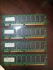 Lot Of 4 Siemens 32MB ECC PC66 222 620 0015 Memory Ram picture
