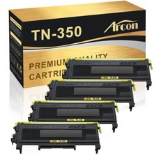 4PK TN350 Toner Compatible With Brother TN-350 MFC 7220 7420 7225N HL 2040 2070N picture