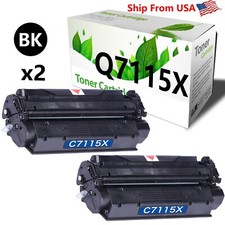 2Pack 15X 7115X Toner Cartridge Work With Laser Jet 1000 MFP-3320 Printer picture