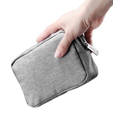 Small Makeup Bag, Cosmetic Toiletry Skin Care Make up Little Items Pouch for ... picture