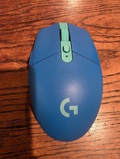 Logitech G305 Wireless Gaming Esports Mouse Gently Used Condition - Blue/Mint picture