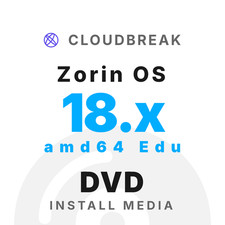 Zorin OS 18.x amd64 Edu Bootable/Live Install DVD NEW picture