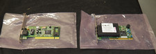 Lot Of 2 Vintage Dell PCI Ethernet and 56K Fax Modem Expansion Cards picture