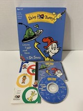 1996 Living Books Green Eggs and Ham Dr Seuss PC CD Rom in Big Box picture