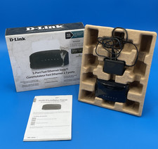 D-Link 5 port 10 100 Switch DES-1005E ✅ ❤️️ ✅ ❤️ ✅ ❤️️ ✅ ❤️ OPEN BOX picture