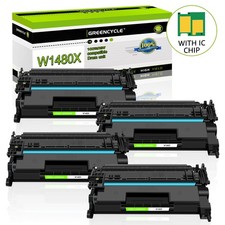 [New Chip] 4PK W1480X Toner Cartridge Fit for HP Pro 4001dn MFP 4101fdn 4101fdw picture