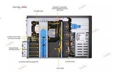 Supermicro SYS-740GP-TNRT 5 GPU Server 8X3.5