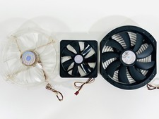 2 X Cooler Master A23030-07CB-3MN-F1 Case Fan (Black + Clear w/Red LED) - 230mm picture