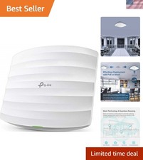 Omada AC1350 Wireless Access Point, w/PoE Injector, 5yr picture