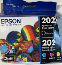 Epson 202XL Black 202 Cyan Yellow Ink Set T202XL-BCS T202XL120 T202520 1373 picture