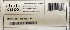 Genuine Cisco SFP-10G-T-X  Transceiver 10G Ethernet Copper Module picture