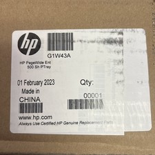 New  HP PageWide Enterprise 500-Sheet Paper Tray G1W43A picture