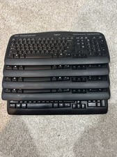 Logitech K330 Y-R0009 Wireless Keyboard - No USB - No Mouse - Lot Of 5 picture
