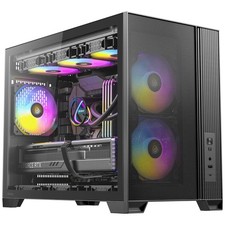 Flux M, 3 x 120 ARGB,3 x 120 Reverse Fans Included, Vertical Airflow Design picture