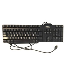 Dell SK-8115 Wired USB Keyboard Black Slim QWERTY Desktop PC CN-0DJ331 Rev A02 picture