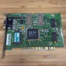 Diamond Stealth 64 DRAM T 1MB PCI VGA Video Card S3 Trio64 Tested Working picture