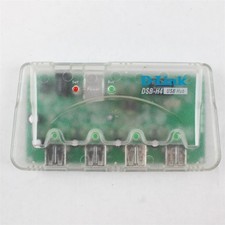 D-Link DSB-H4 4-Port USB Hub - Used Untested No Power Cords picture