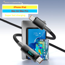 Genuine SUPER fast Apple iPhone iPad Mac USB-C to USB-C Charging Cable 100W/240W picture