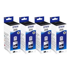 [4-Pack Set ] NEW ORIGINAL EPSON T03Q Black Ink Cartridge for M1120、M2140 picture