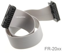 20-Pin (2x10) Female to Female 2.54mm-Pitch 20-wire IDC Flat Ribbon Cable picture