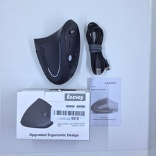 Lekvey Ergonomic Vertical Wireless Mouse Optical USB Adjustable With Box picture