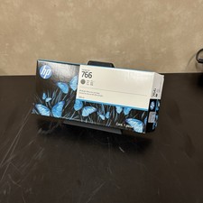 Genuine HP DesignJet 766 GRAY Ink Cartridge P2V93A 300ml - September 2028 - NEW picture