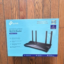 TP-Link Archer AX1450 Wi‑Fi 6 Dual-Band Router 1450 Mbps, 4 LAN, OneMesh picture
