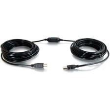 C2G 25ft USB Cable - USB A to USB B Cable - Active - Center Boost - M/M picture