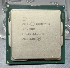 Intel Core i7-9700K 3.6GHz 8-Core LGA1151 CPU Processor SRG15 Tested Fast Ship picture