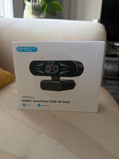 EMEET SmartCam C60E 4K Dual Webcam USB Autofocus Noise Canceling Mics New Sealed picture
