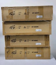 KIP Type N Toner Set of 2 Each KT-800K KT-800M KT-800C KT-800Y New Open Boxes picture