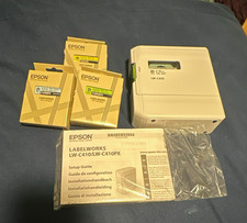 Epson LabelWorks LW-C410 Label Printer w/12mm Tape & Setup Guide picture