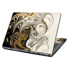 2PCS Pink Wing Elf Floral Butterfly Laptop Skin Removable Protective picture