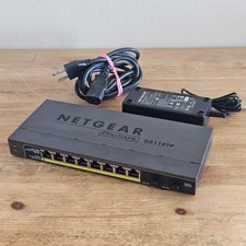NETGEAR ProSafe GS110TP-300NAS 8 Ports Wall-Mountable Gigabit Ethernet Switch picture