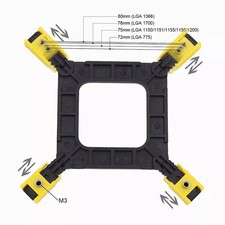 Backplate Bracket Holder for PC CPU Cooling Fan Intel LGA 775 1150 1155 1700 picture