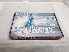 MSI NX6200TC  Nvidia 128mg video card complete. *NIB* picture