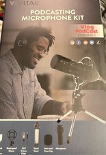 Vivitar Vlog Podcast Microphone Kit (VIVMIC826) picture