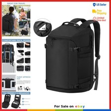 40L Travel Laptop Backpack Expandable Carry On TSA Approved Fits 17 Inch picture