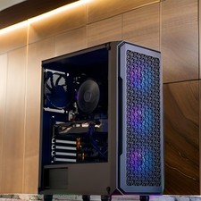 New Custom Gaming PC Nvidia RTX AMD RYZEN SSD Storage Windows 11 PRO RGB Fans picture